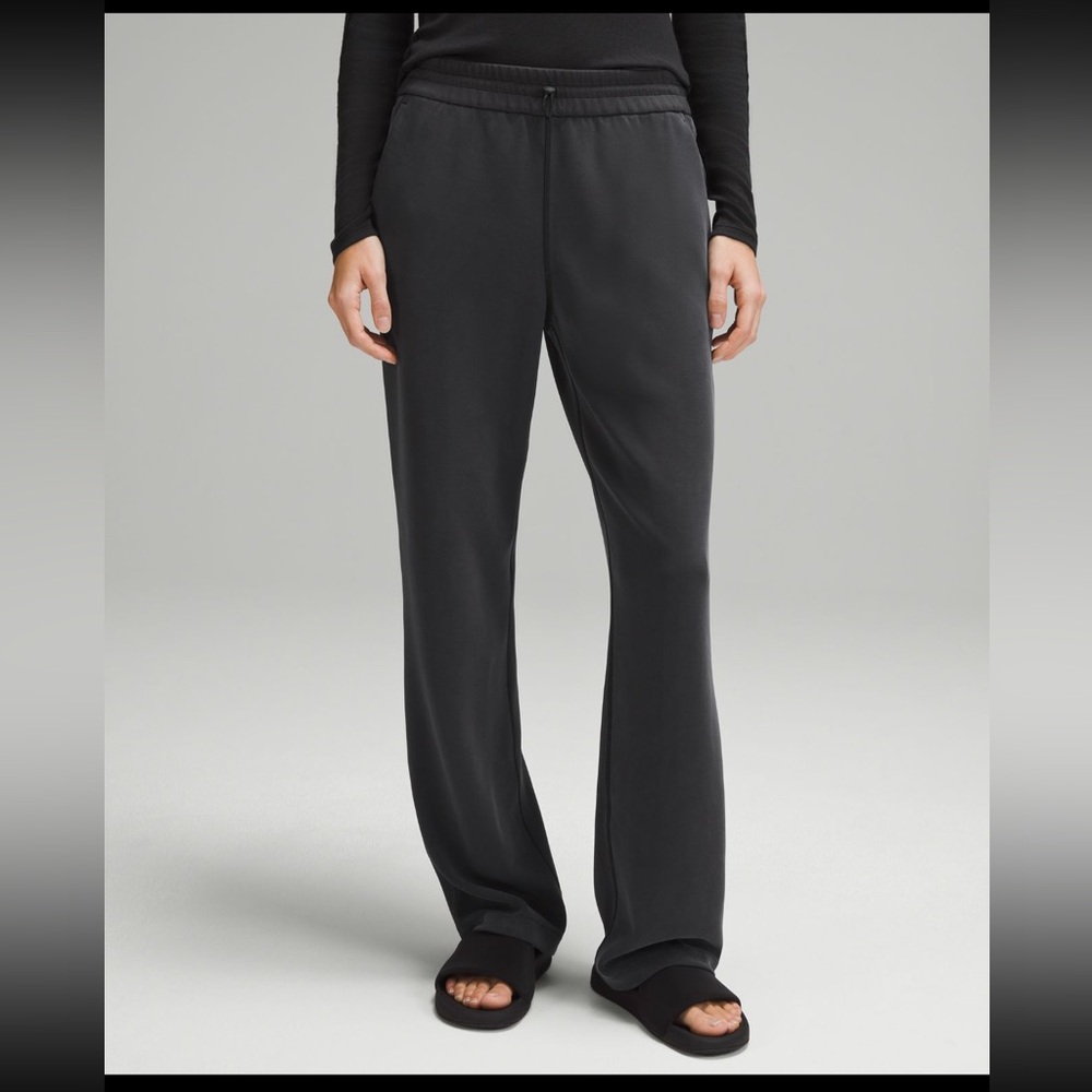 Black Lululemon Softstreme Pants